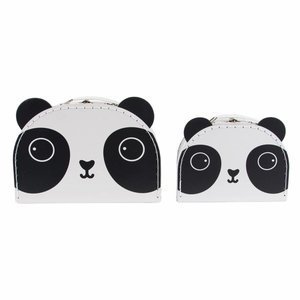 Kinderkoffer-Set Panda von Sass & Belle