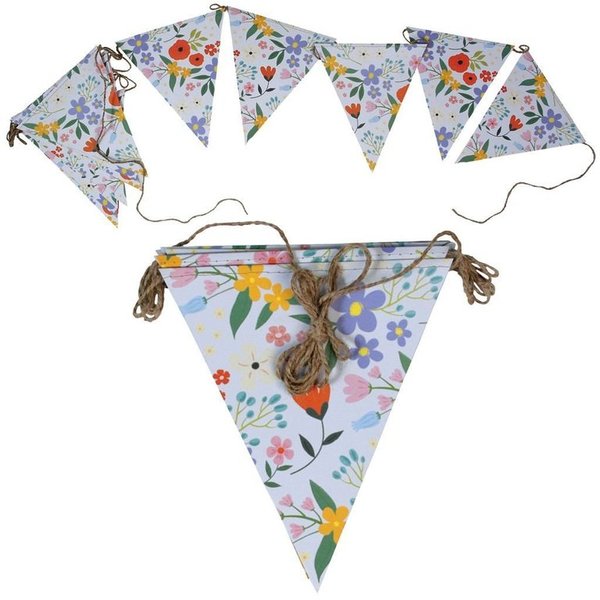 summer meadow paper bunting by Rex London