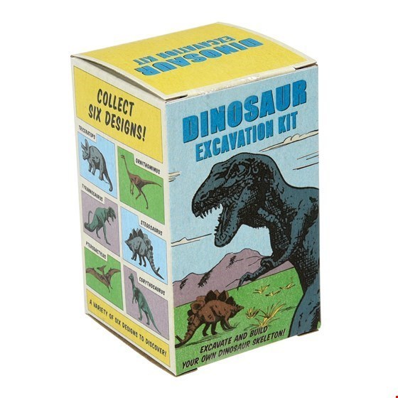 Ausgrabungsblock "Dinosaurier 6,5 cm"