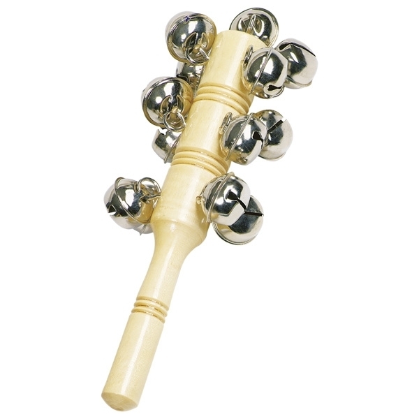Children's musical instrument "jingle stick"