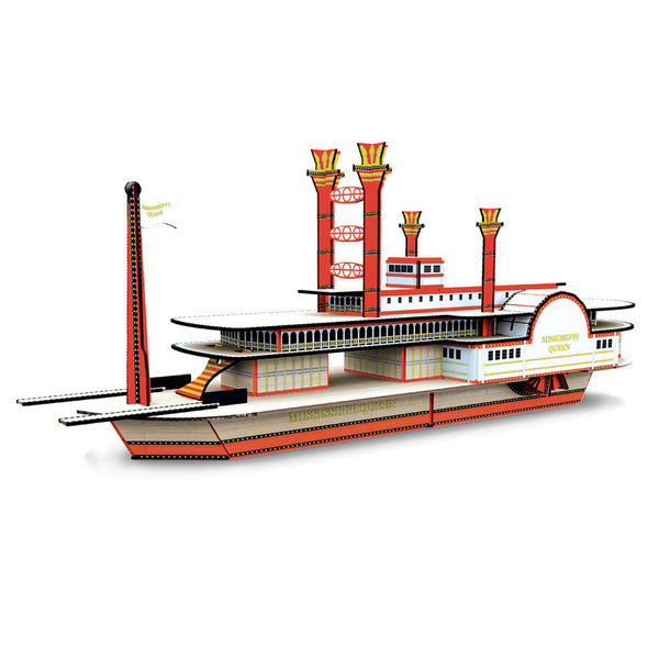 Bausatz "3D Dampfschiff"