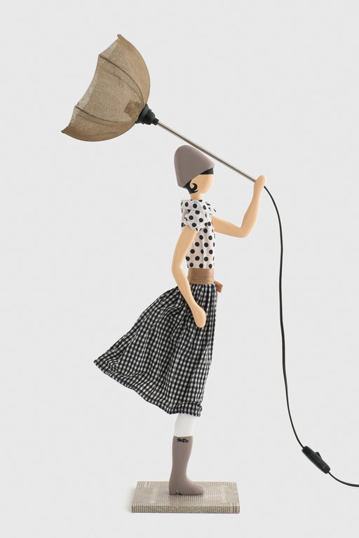 Tischlampe Lampe Frau mit Schirm Jean-Marie von Skitso