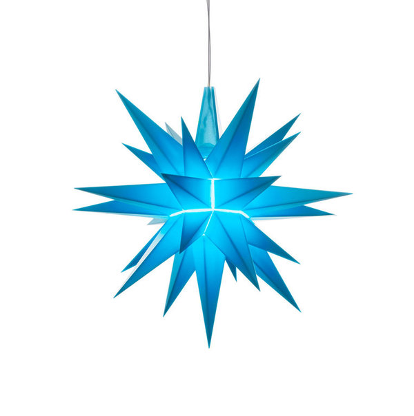 Herrnhuter christmas star blue