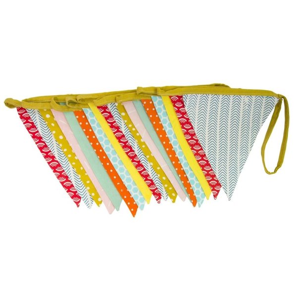 5 metre fabric garland pennant "graphical" by GLobal Affairs