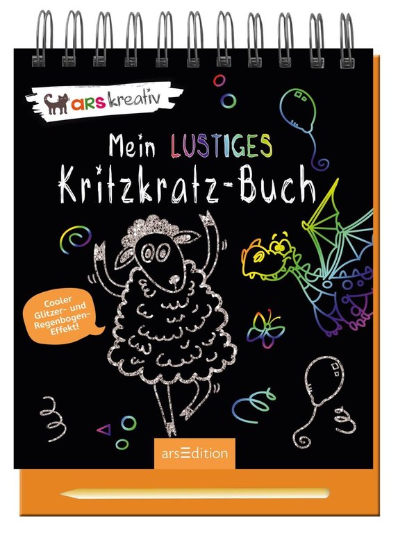 Kreativ "Mein Lustiges Kritz-Kratz-Buch" von Ars Edition