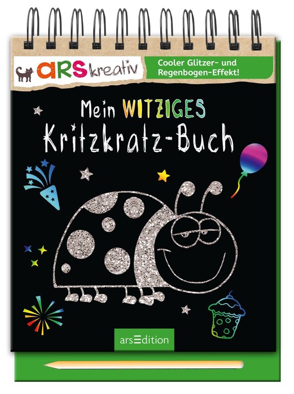 Kreativ "Mein Witziges Kritz-Kratz-Buch" von Ars Edition