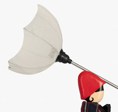 Tischlampe Lampe Frau mit Schirm Scott von Skitso