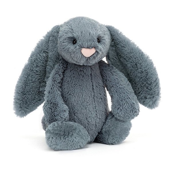 Plüschtier Hase "Bashful Dusky Blue Bunny" 31 cm von Jellycat
