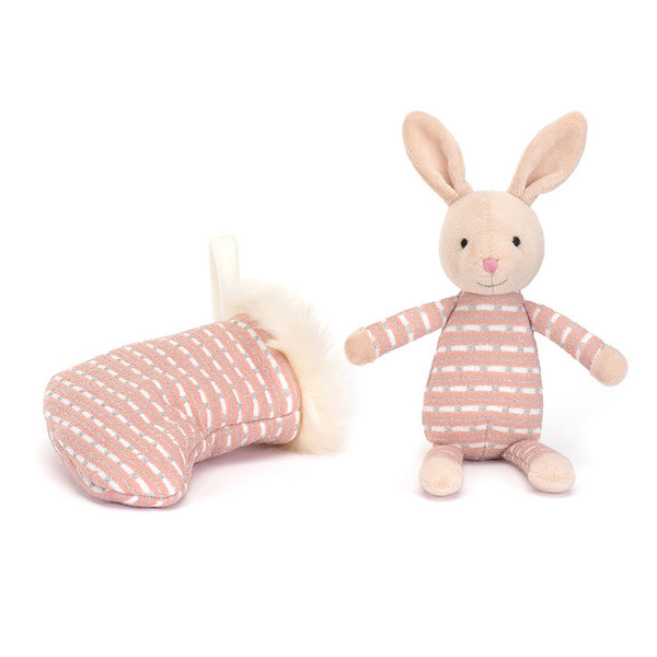 Plüschtier "Shimmer Stocking Bunny" 20 cm von Jellycat