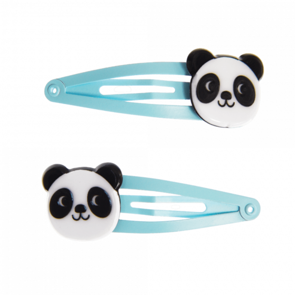 Haarspangen "Panda"