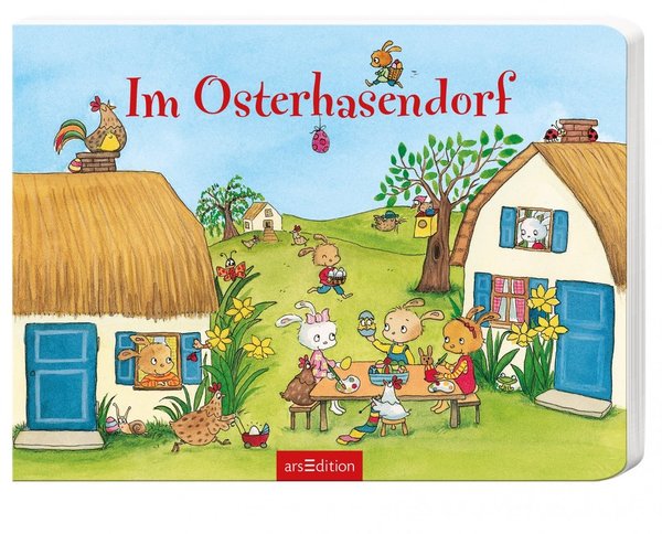 Kinderbuch "Im Osterhasendorf" Wimmelbuch